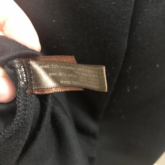 The Limited black sheath lace panel sheath dress💕 - Picture 6 of 6